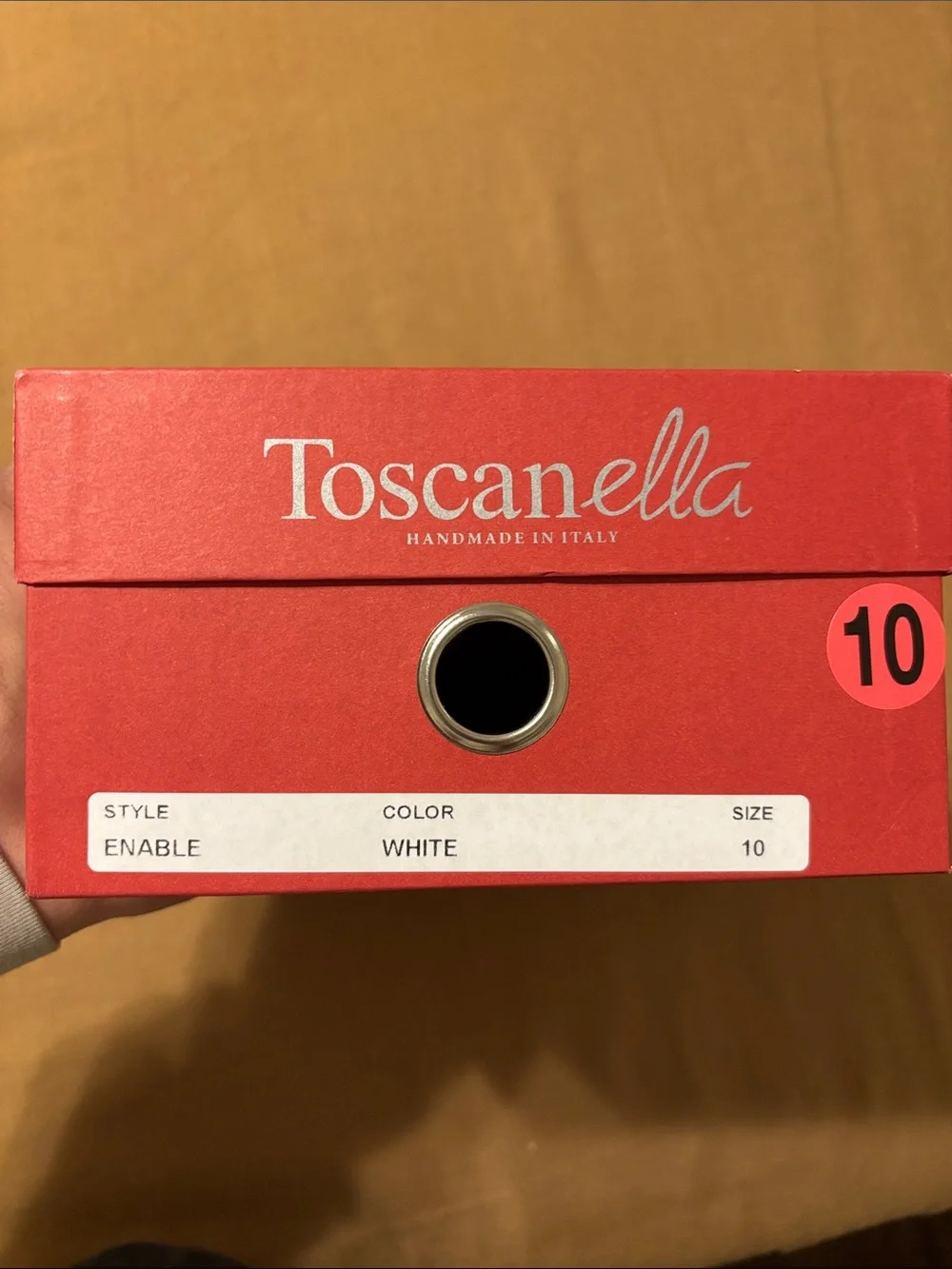 Toscanella size never beaded